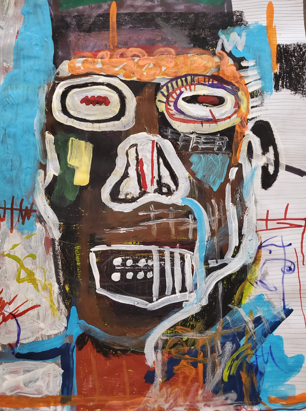 "Untiled no.44( Mix media Artist)"